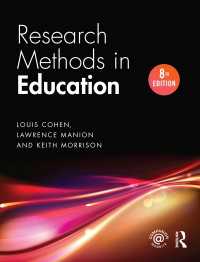 教育調査法（第８版）<br>Research Methods in Education（8 NED）