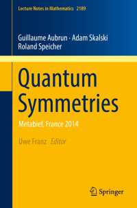 Quantum Symmetries〈1st ed. 2017〉 : Metabief, France 2014