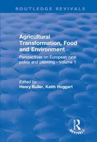Agricultural Transformation, Food and Environment : Perspectives on European Rural Policy and Planning - Volume 1