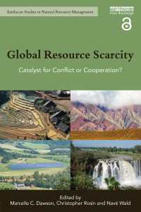 Global Resource Scarcity : Catalyst for Conflict or Cooperation?