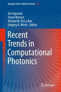 Recent Trends in Computational Photonics〈1st ed. 2017〉