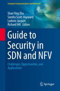 Guide to Security in SDN and NFV〈1st ed. 2017〉 : Challenges, Opportunities, and Applications
