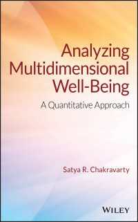 Analyzing Multidimensional Well-Being : A Quantitative Approach
