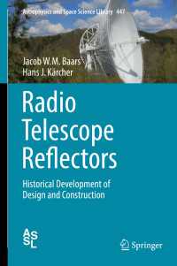 Radio Telescope Reflectors : Historical Development of Design and Construction