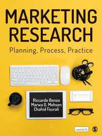 市場調査：計画、手続、実務<br>Marketing Research : Planning, Process, Practice（First Edition）