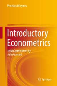 Introductory Econometrics〈1st ed. 2017〉（2）