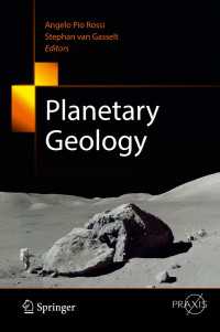 惑星地質学（テキスト）<br>Planetary Geology〈1st ed. 2018〉