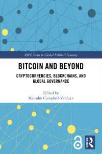 Bitcoin and Beyond : Cryptocurrencies, Blockchains, and Global Governance