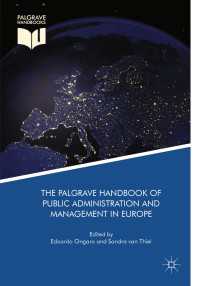 The Palgrave Handbook of Public Administration and Management in Europe〈1st ed. 2018〉