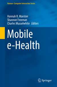 Mobile e-Health〈1st ed. 2017〉