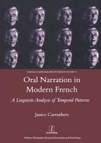 Oral Narration in Modern French : A Linguistics Analysis of Temporal Patterns