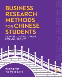 Business Research Methods for Chinese Students : A Practical Guide to Your Research Project