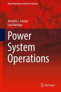 Power System Operations〈1st ed. 2018〉