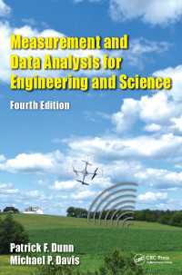理工学のための計測・データ解析（テキスト・第４版）<br>Measurement and Data Analysis for Engineering and Science（4 NED）