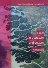 Scale in Literature and Culture〈1st ed. 2017〉