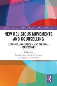 New Religious Movements and Counselling : Academic, Professional and Personal Perspectives