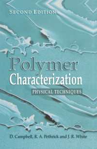 Polymer Characterization : Physical Techniques, 2nd Edition（2 NED）
