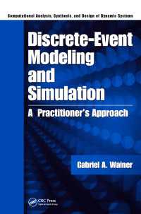 離散事象モデリングとシミュレーション<br>Discrete-Event Modeling and Simulation : A Practitioner's Approach
