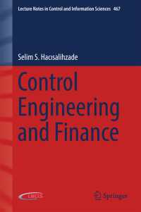 Control Engineering and Finance〈1st ed. 2018〉