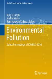 Environmental Pollution〈1st ed. 2018〉 : Select Proceedings of ICWEES-2016