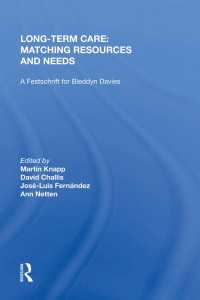 Long-Term Care: Matching Resources and Needs