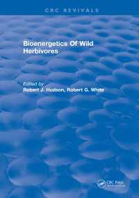 Bioenergetics Of Wild Herbivores