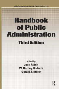 行政ハンドブック（第３版）<br>Handbook of Public Administration（3 NED）