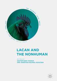 Lacan and the Nonhuman〈1st ed. 2018〉