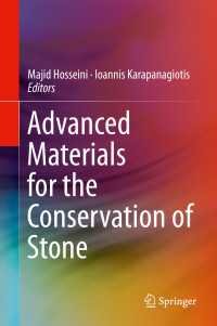 Advanced Materials for the Conservation of Stone〈1st ed. 2018〉