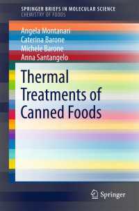 Thermal Treatments of Canned Foods〈1st ed. 2018〉