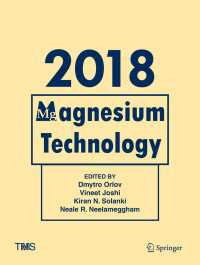 Magnesium Technology 2018〈1st ed. 2018〉
