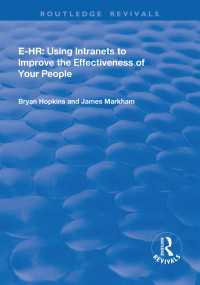 e-HR : Using Intranets to Improve the Effectiveness of Your People