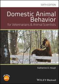 家畜の行動学（第６版）<br>Domestic Animal Behavior for Veterinarians and Animal Scientists（6）