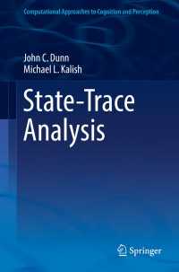 State-Trace Analysis〈1st ed. 2018〉