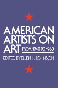 American Artists On Art : From 1940 To 1980