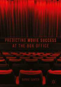 Predicting Movie Success at the Box Office〈1st ed. 2018〉