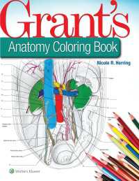 グラント解剖学ぬり絵帳<br>Grant's Anatomy Coloring Book