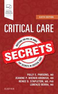 クリティカルケア・シークレット（第５版）<br>Critical Care Secrets E-Book : Critical Care Secrets E-Book（6）