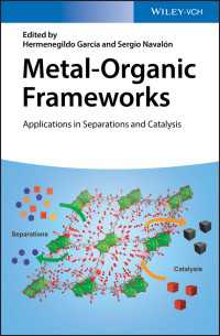 金属有機構造体（MOF）：分離・触媒反応への応用<br>Metal-Organic Frameworks : Applications in Separations and Catalysis