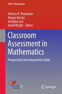 Classroom Assessment in Mathematics : Perspectives from Around the Globe