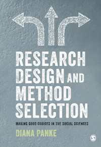 社会科学における調査設計と調査法の選択<br>Research Design & Method Selection : Making Good Choices in the Social Sciences