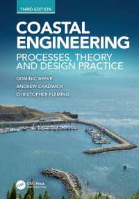 沿岸工学（テキスト・第３版）<br>Coastal Engineering : Processes, Theory and Design Practice（3 NED）