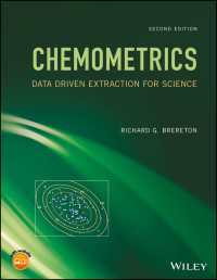 ケモメトリクス：データ駆動化学の手法（第２版）<br>Chemometrics : Data Driven Extraction for Science（2）