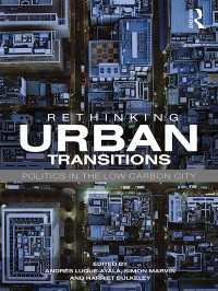 Rethinking Urban Transitions : Politics in the Low Carbon City