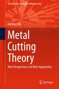 Metal Cutting Theory : New Perspectives and New Approaches