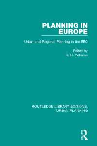 Planning in Europe : Urban and Regional Planning in the EEC