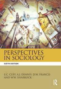 社会学のパースペクティヴ（第６版）<br>Perspectives in Sociology（6 NED）