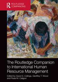 ラウトレッジ版　国際人的資源管理必携<br>The Routledge Companion to International Human Resource Management