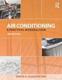 空調：実践的入門（第３版）<br>Air Conditioning : A Practical Introduction（3）