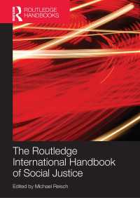 ラウトレッジ版 社会正義国際ハンドブック<br>The Routledge International Handbook of Social Justice